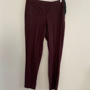 Kit + Ace | Maroon Cropped Pants